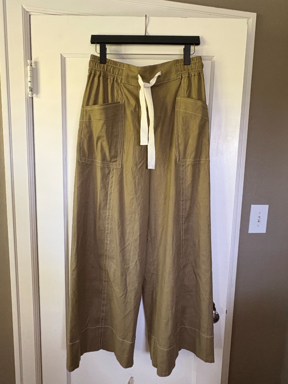 NWT Anthropologie Maeve La Ponche Pull-On Pants MT